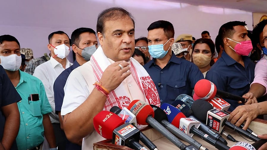 Assam Chief Minister Himanta Biswa Sarma. Credit: PTI Photo