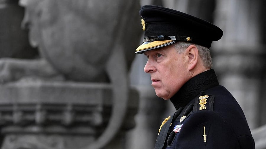 Britain's Prince Andrew, Duke of York. Credit: AFP Photo