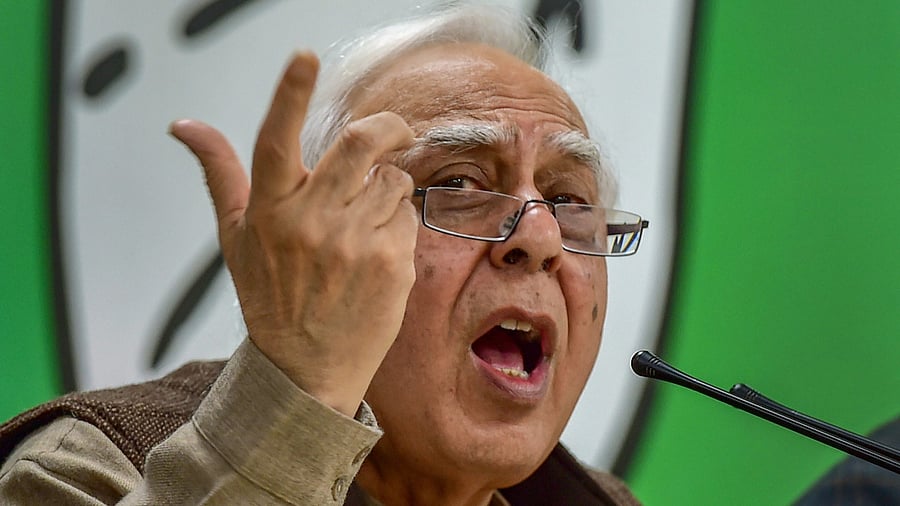 Senior Congress leader Kapil Sibal. Credit: PTI File Photo