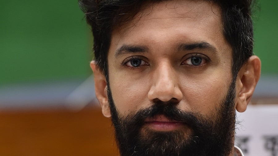 LJP MP Chirag Paswan. Credit: PTI File Photo