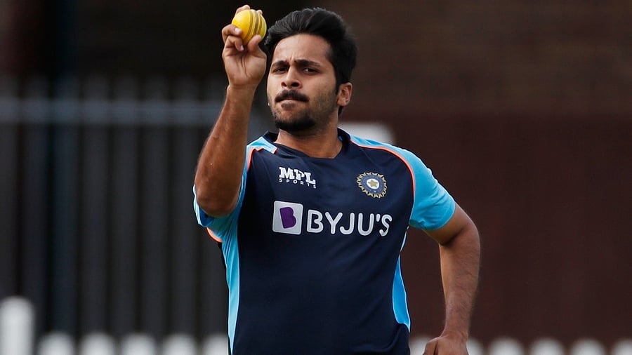 India's seamer Shardul Thakur. Credit: Reuters File Photo