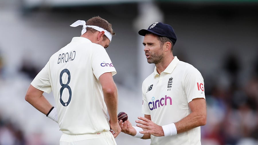 England have not played a Test without either Anderson or Broad since October 2016 and it is nine years since they both missed one on home soil. Credit: Reuters File Photo