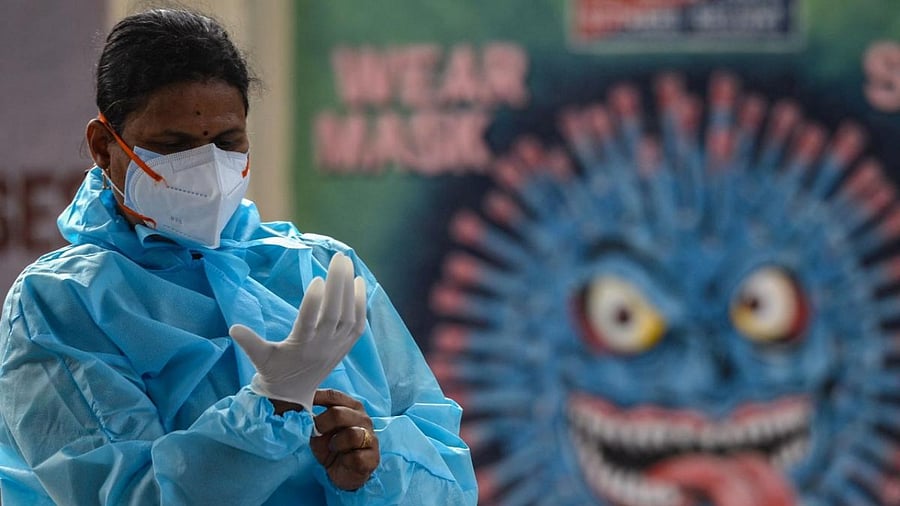 The active cases comprise 1.21 per cent of the total infections. Credit: AFP Photo