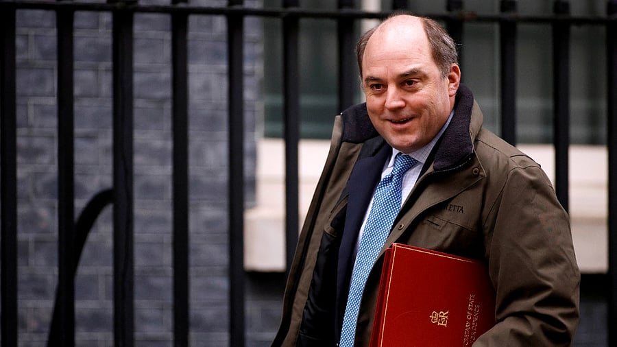 UK Defence Secretary Ben Wallace. Credit: Reuters File Photo