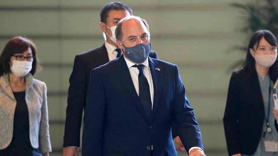 UK Defence Secretary Ben Wallace. Credit: AFP Photo