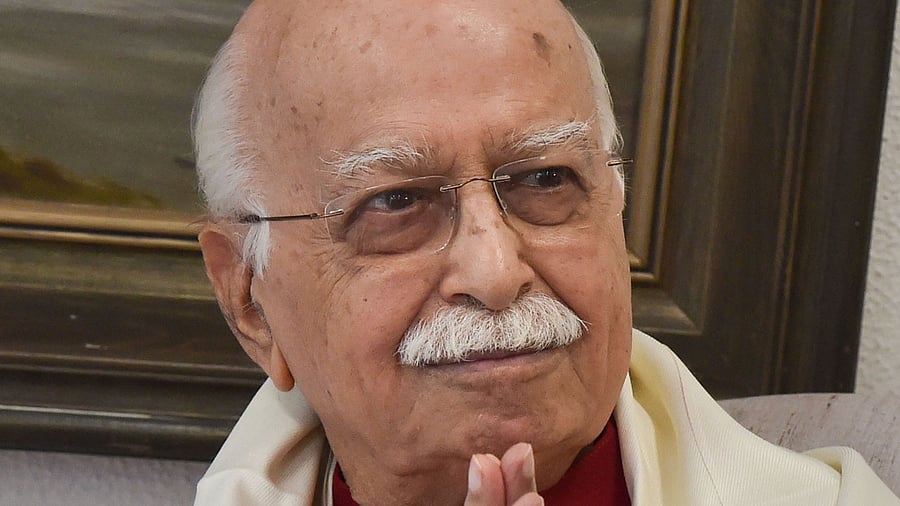 BJP veteran L K Advani. Credit: PTI File Photo
