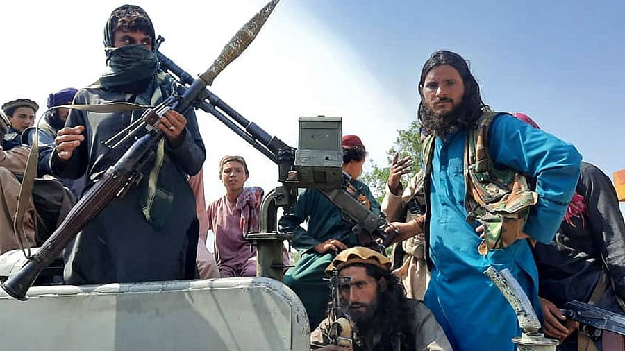 Taliban fighters. Credit: AFP Photo
