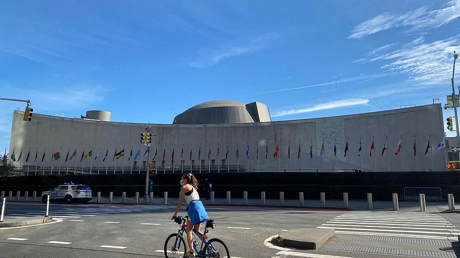 A view of the UNSC. Credit: AFP File Photo