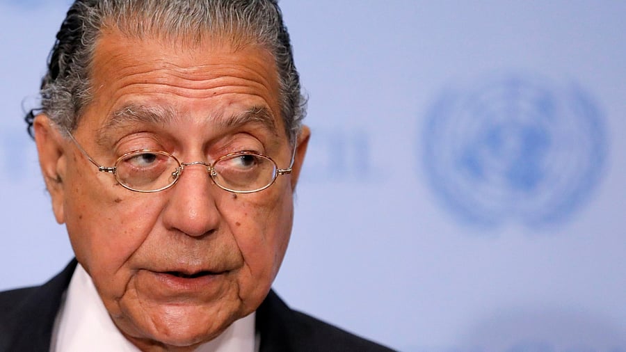 Munir Akram, Permanent Representative of Pakistan to the United Nations. Credit: Reuters Photo