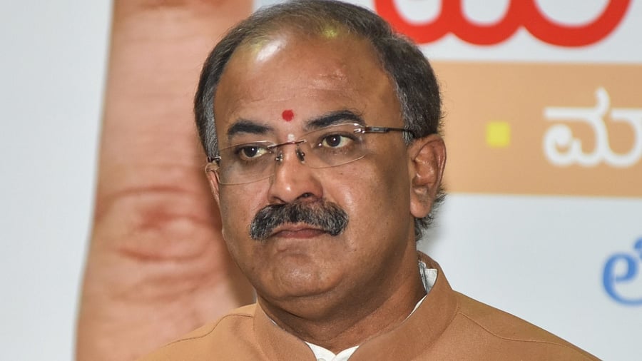 BJP MLA Aravind Limbavali. Credit: DH File Photo