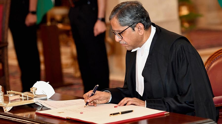 Justice Nuthalapati Venkata Ramana. Credit: PTI Photo