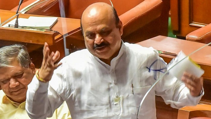 Home Minister Basavaraj Bommai. Credit: DH Photo