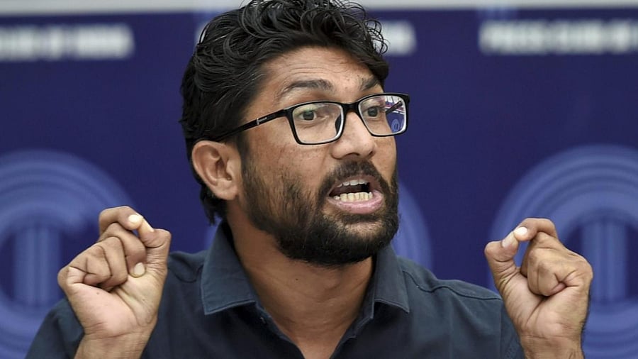 Independent MLA Jignesh Mevani. Credit: PTI Photo