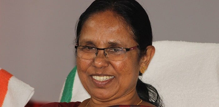 Kerala Health Minister K K Shailaja. Credit: Wikimedia Commons