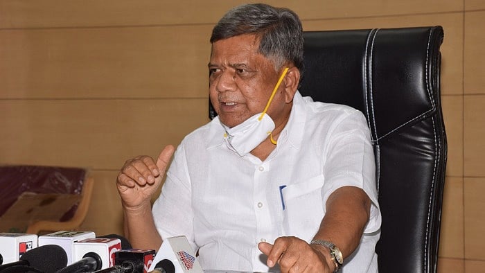 Industries Minister Jagadish Shettar. Credit: DH Photo