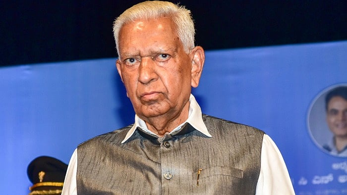Karnataka Governor Vajubhai Vala. Credit: DH Photo