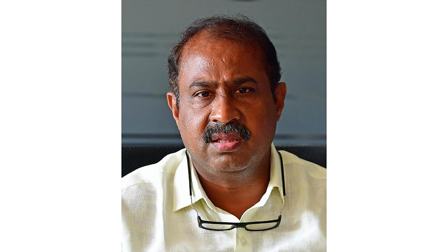 M Satish Reddy. Credit: DH Photo