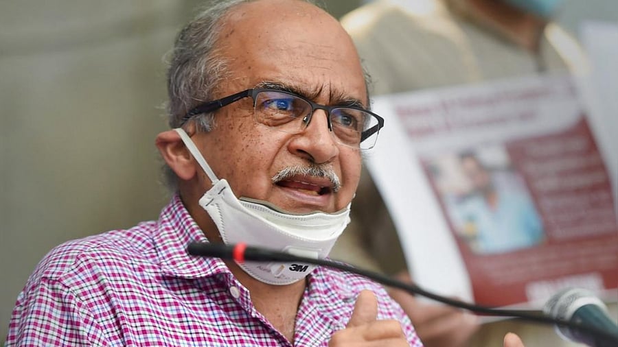 Noted lawyer Prashant Bhushan. Credit: PTI Photo