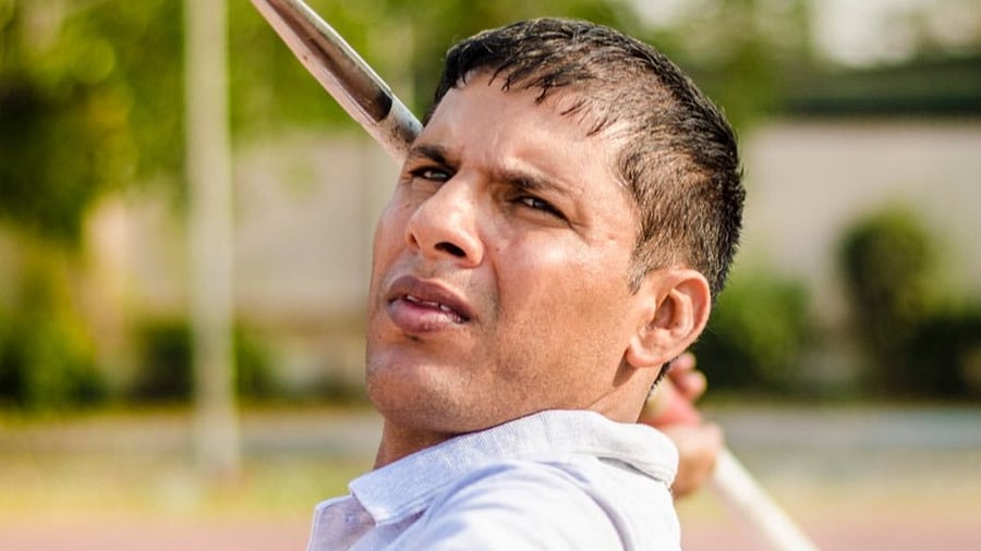 Double Paralympic gold medallist Devendra Jhajharia. Credit: Twitter/@DevJhajharia