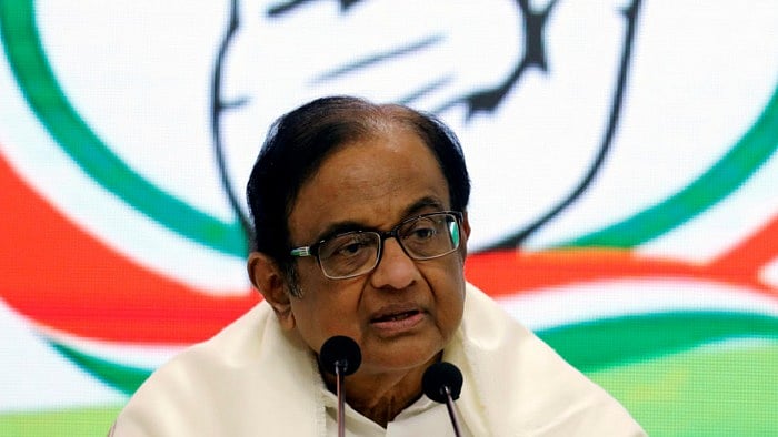 Congress leader P Chidambaram. Credit: PTI Photo