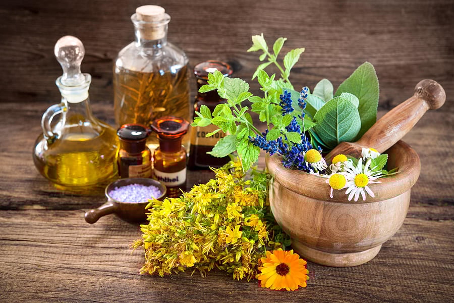 Doctors caution against taking high concetrations of herbal remdies prior to a surgery. Many, like turmeric, could cause the patient to bleed excessively on the table.