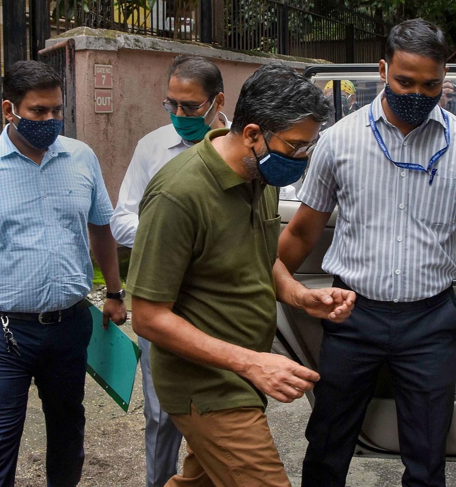 Hany Babu of Delhi University was arrested earlier this week in connection with the 2018 Koregaon-Bhima case.