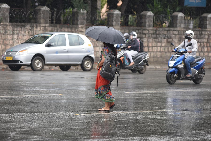 Cyclone Nivar is set to bring heavy rains to the city today and tomorrow.