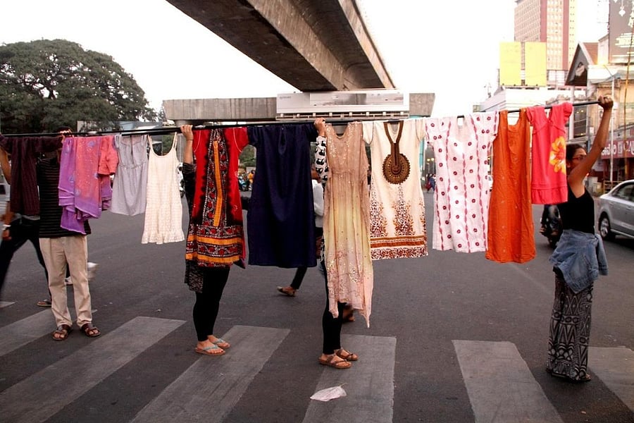 Salwar kameez is a common outift women say they have been harassed in.