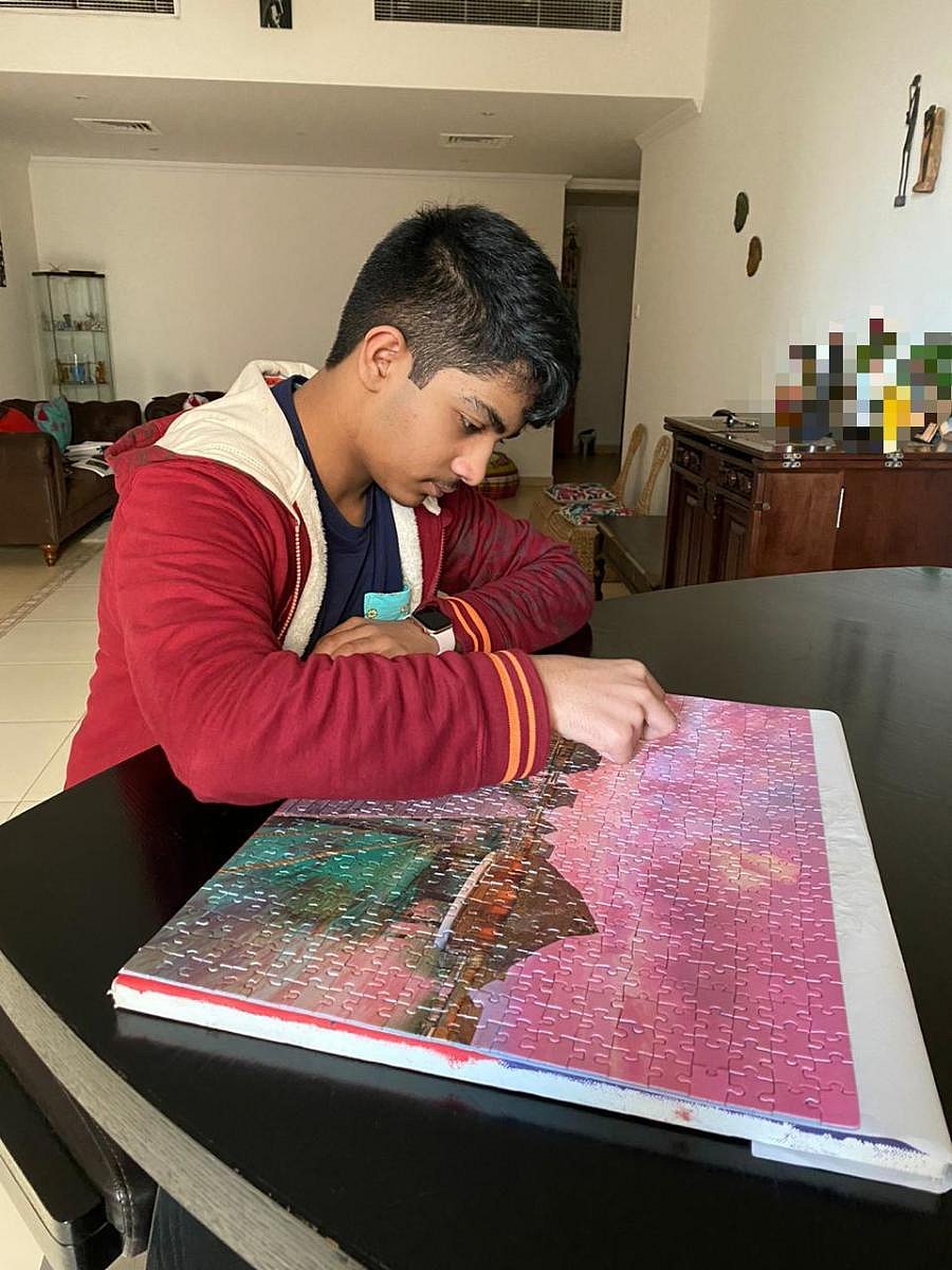 The pandemic prompted Thomas Joseph to do his first puzzle. It took him a month