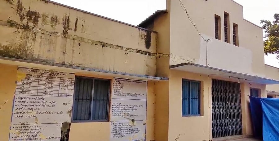 Model High School on 4th Main of Chamarajpet has remained shut for the past three years.