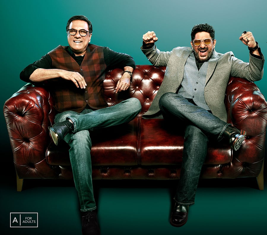 Boman Irani (left) says he shares a wonderful relationship with Arshad Warsi.