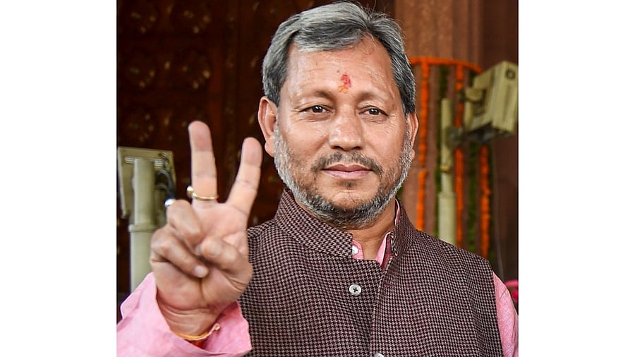 Tirath Singh Rawat. Credit: PTI File Photo