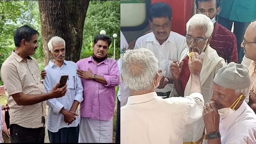 Kerala on Saturday witnessed a 71-year man, believed to be dead in a flight crash 45 years ago, reuniting with his family. Credit: Facebook Photo