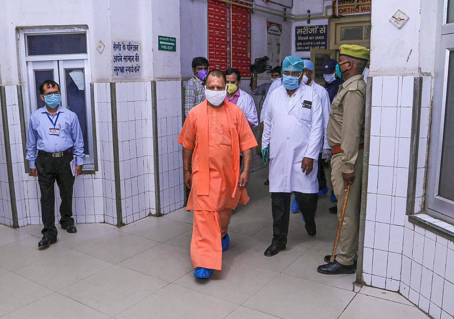 Uttar Pradesh CM Yogi Adityanath. Picture credit: PTI File Photo