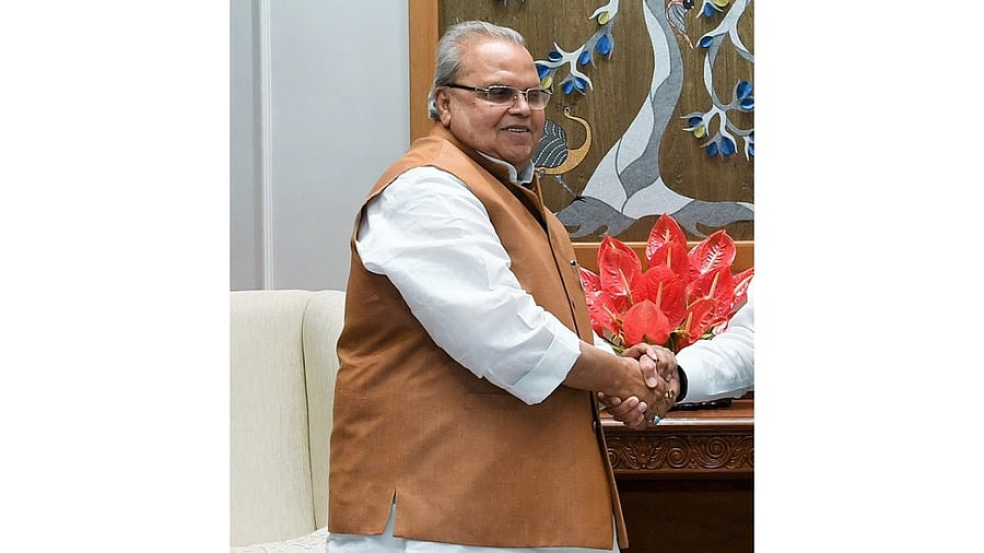 Meghalaya Governor Satya Pal Malik. Credit: Twitter/@PMOIndia