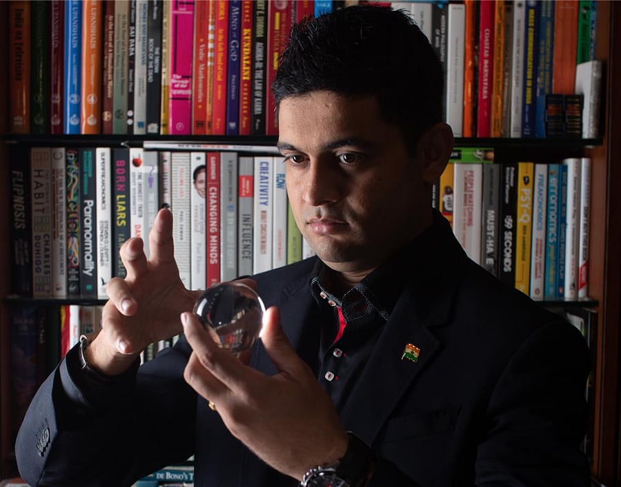 Nakul Shenoy’s new show was inspired by the restrictions of a locked-down world.