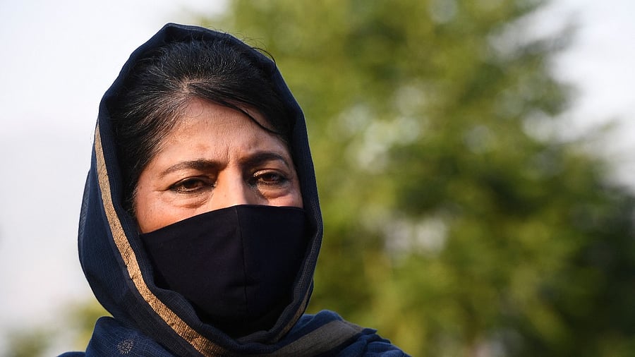 Mehbooba Mufti. Credit: AFP Photo