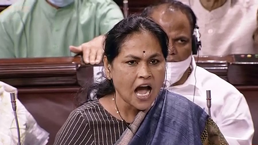 Union Minister of State for Agriculture and Farmers Welfare, Shobha Karandlaje. Credit: PTI Photo