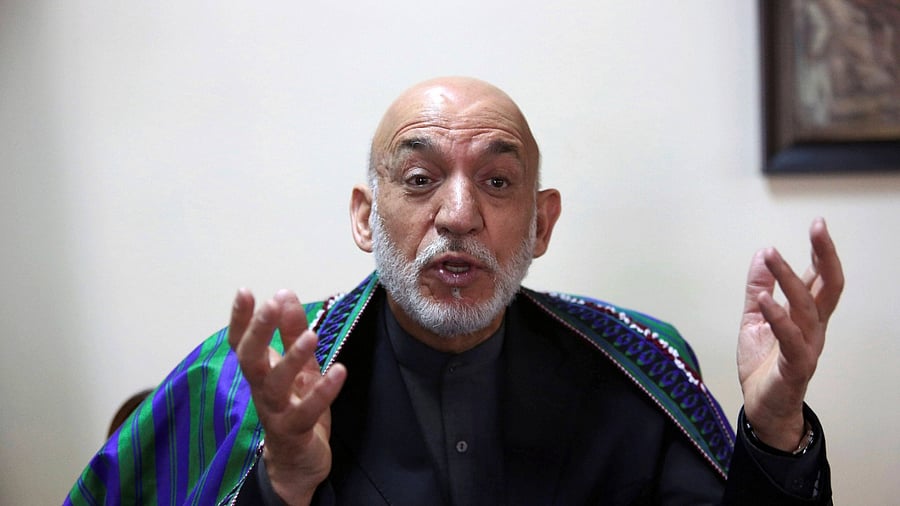 Former Afghan president Hamid Karzai. Credit: AP File Photo