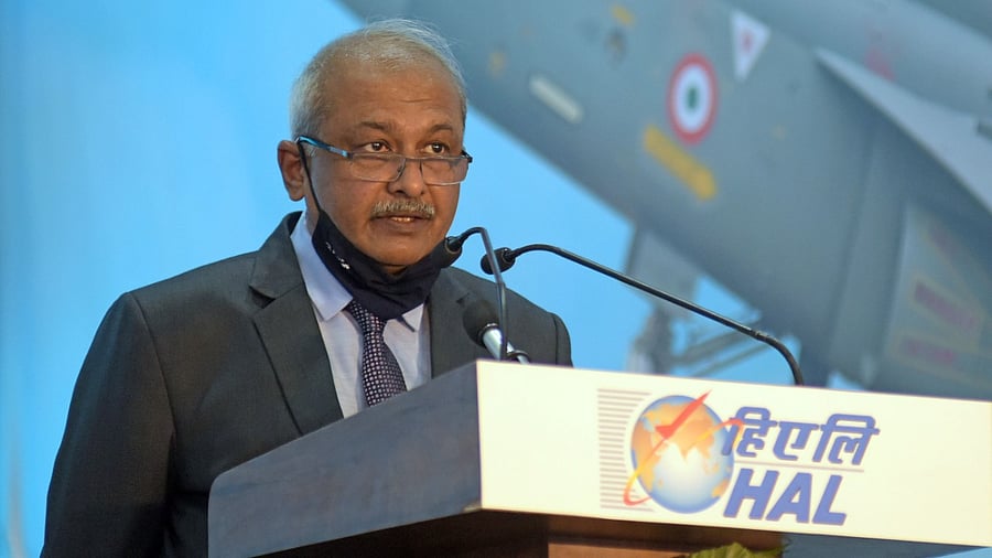 HAL Chairman and Managing Director, R Madhavan. Credit: DH Photo/Pushkar V