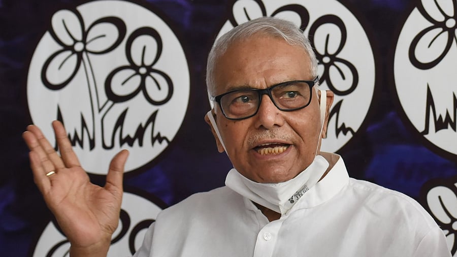 Yashwant Sinha. Credit: PTI file photo