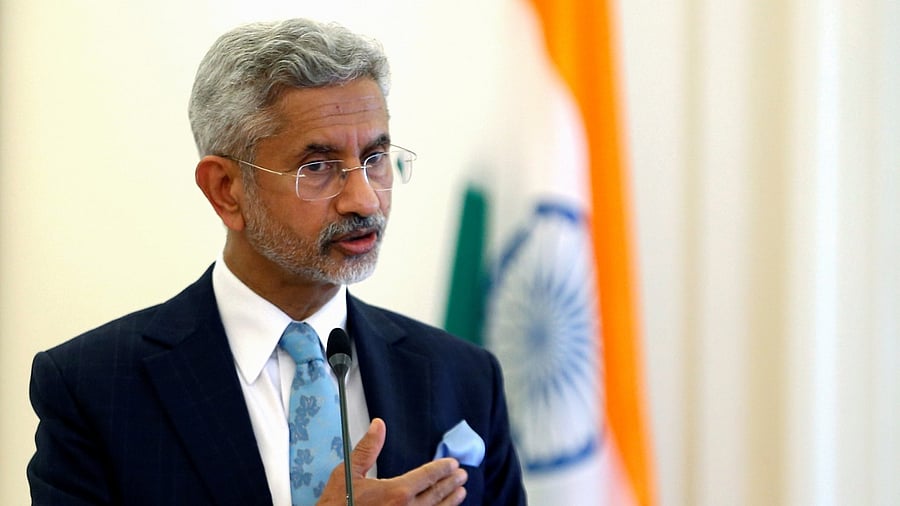 External Affairs Minister S Jaishankar. Credit: Reuters File Photo