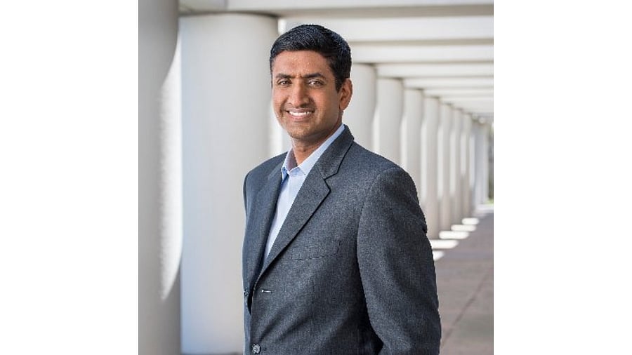 Khanna represents Silicon Valley in the House of Representatives. Credit: Twitter/@RoKhanna