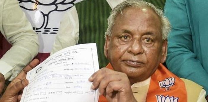 Former Uttar Pradesh chief minister Kalyan Singh. Credit: PTI Photo