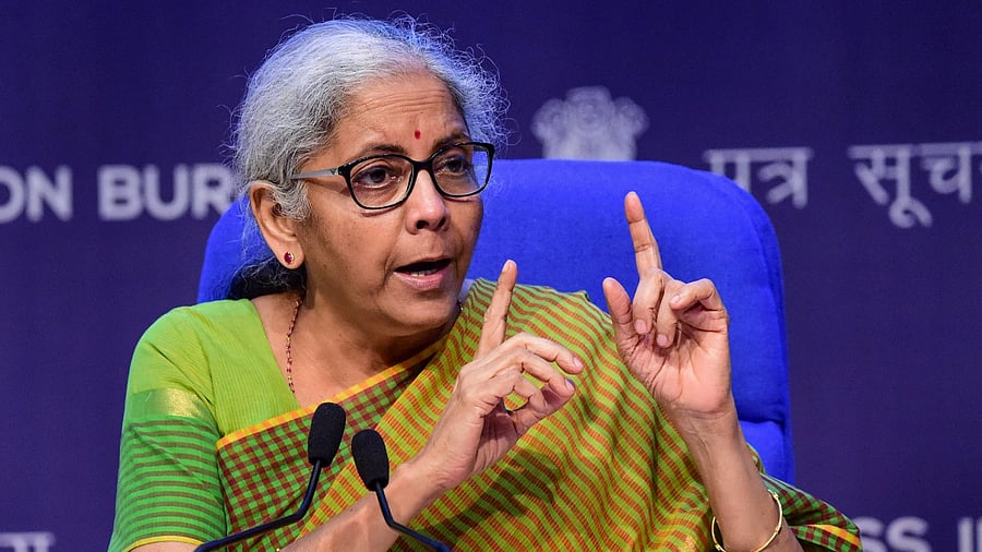 Union Finance Minister Nirmala Sitharaman. Credit: PTI File Photo