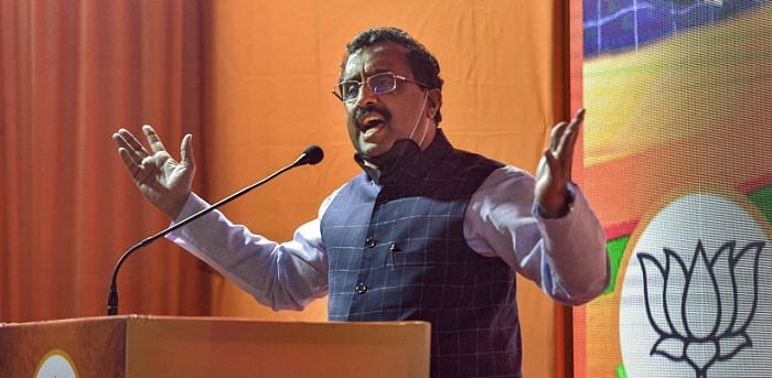 BJP leader Ram Madhav. Credit: PTI File Photo