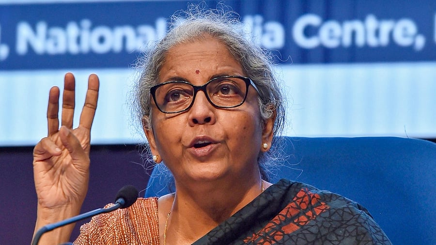 Union Minister for Finance & Corporate Affairs Nirmala Sitharaman. Credit: PTI File Photo
