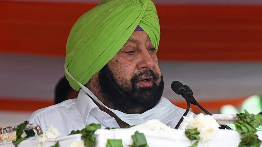 Punjab chief minister Captain Amarinder Singh. Credit: AFP File Photo
