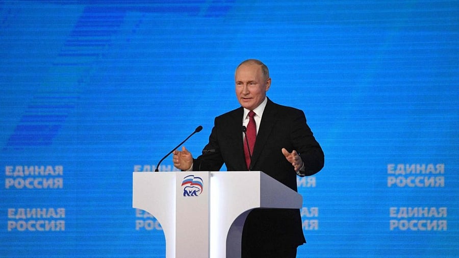 Russia's President Vladimir Putin. Credit: AFP Photo
