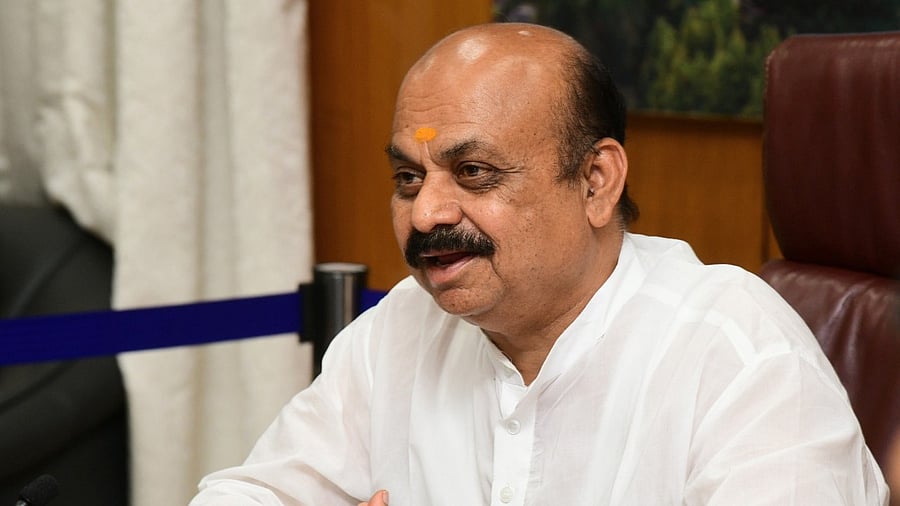 Karnataka CM Basavaraj Bommai. Credit: CMO Karnataka Photo